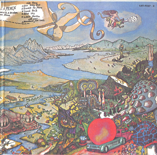 The Allman Brothers Band - Eat A Peach (2xVinyl, LP, Album, Reissue) Very Good Plus (VG+) / Good Plus (G+)