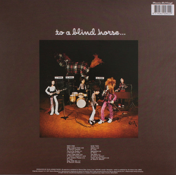 Faces (3) - A Nod Is As Good As A Wink... To A Blind Horse (Vinyl, LP, Album, Reissue) Very Good Plus (VG+) / Very Good (VG)