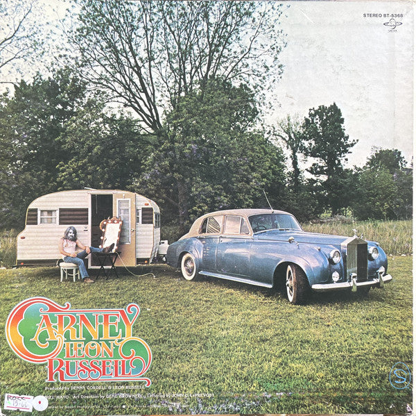 Leon Russell - Carney (Vinyl, LP, Album) Very Good Plus (VG+) / Good Plus (G+)