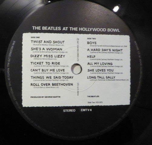 The Beatles - The Beatles At The Hollywood Bowl (Vinyl, LP, Album) Very Good Plus (VG+) / Very Good Plus (VG+)