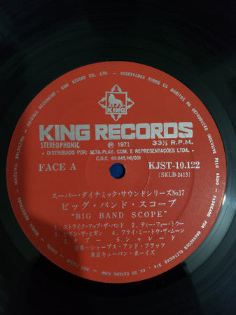 Nobuo Hara and His Sharps & Flats - Big Band Scope (Vinyl, LP, Album) Very Good (VG) / Very Good (VG)