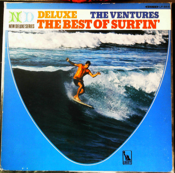 The Ventures - Deluxe The Best Of Surfin' (Vinyl, LP, Compilation, Stereo) Very Good (VG) / Very Good (VG)