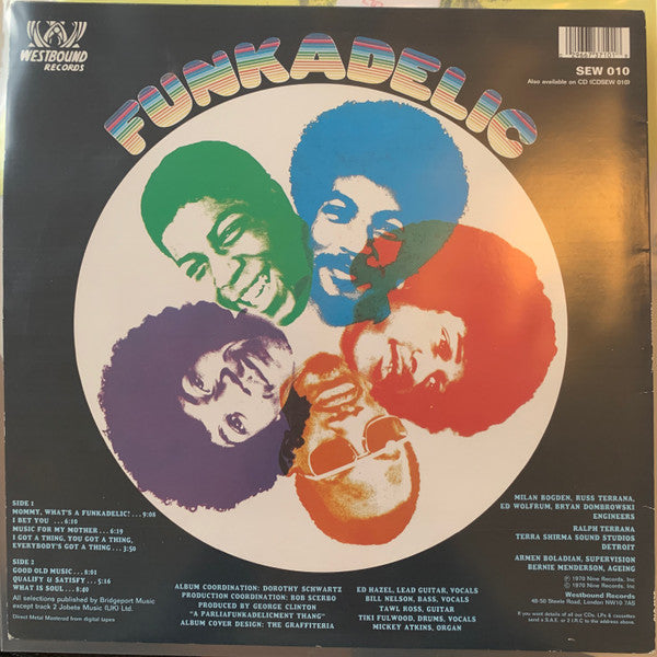 Funkadelic - Funkadelic (Vinyl, LP, Album) Very Good (VG) / Very Good (VG)