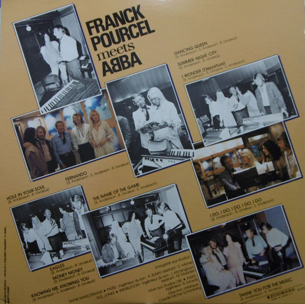 Franck Pourcel - Franck Pourcel Meets ABBA (Vinyl, LP, Album) Very Good Plus (VG+) / Very Good Plus (VG+)
