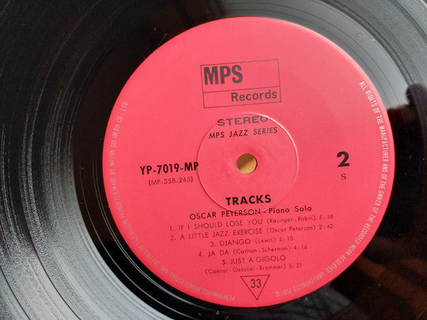 Oscar Peterson - Tracks (Vinyl, LP, Album, Stereo) Very Good (VG) / Very Good Plus (VG+)