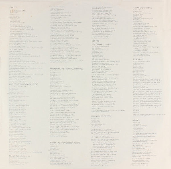 Steve Gibb - Let My Song = モノクローム (Vinyl, LP, Album, Promo) Very Good Plus (VG+) / Very Good Plus (VG+)