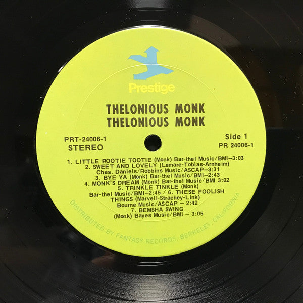 Thelonious Monk - Thelonious Monk (2xVinyl, LP, Compilation, Stereo) Very Good (VG) / Good Plus (G+)