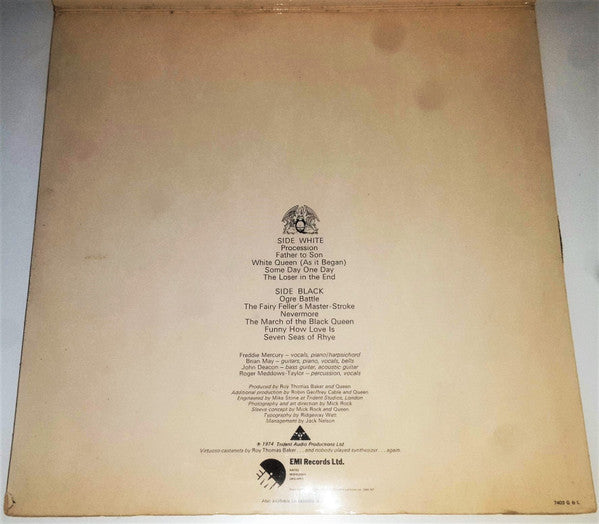 Queen - Queen II (Vinyl, LP, Album, Repress) Very Good Plus (VG+) / Good Plus (G+)