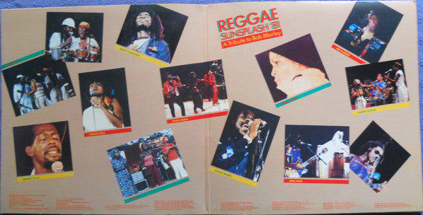Various - Reggae Sunsplash '81 A Tribute To Bob Marley (2xVinyl, LP, Album, Promo) Very Good Plus (VG+) / Very Good (VG)