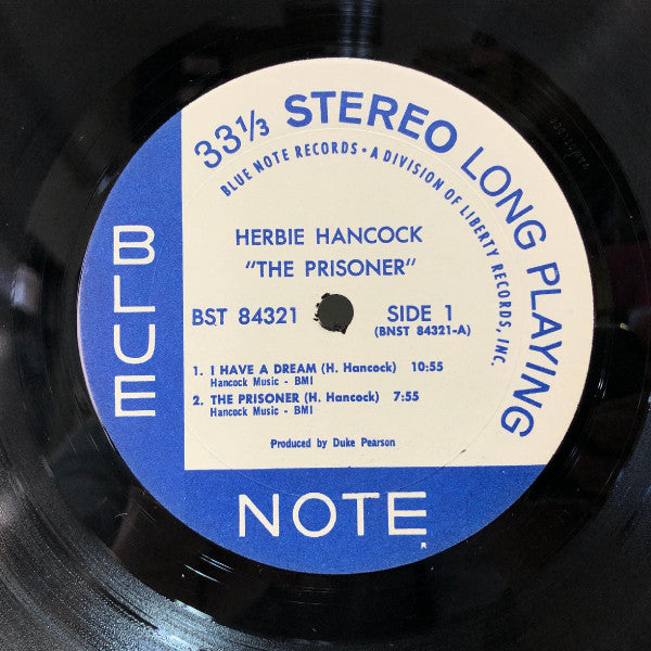 Herbie Hancock - The Prisoner (Vinyl, LP, Album, Stereo) Very Good (VG) / Fair (F)