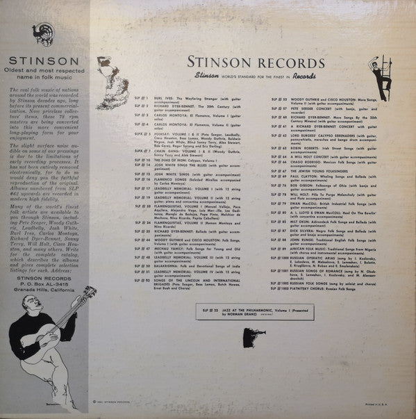 Various - American Folksay Ballads And Dances Volumes I & II (Vinyl, LP, Compilation, Mono) Good Plus (G+) / Good Plus (G+)