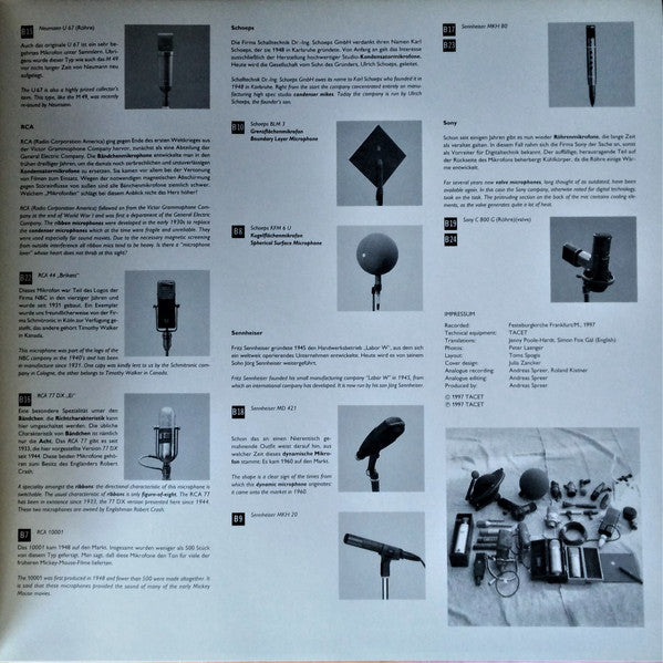 Georg Rox Quartet - Das Mikrofon Vol. II (Vinyl, LP, Limited Edition, Numbered, Repress) Near Mint (NM or M-) / Very Good Plus (VG+)