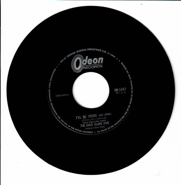 The Dave Clark Five - Over And Over (Vinyl, 7", Single, 45 RPM) Very Good Plus (VG+) / Very Good Plus (VG+)