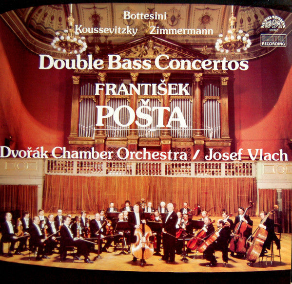 Giovanni Bottesini - Double Bass Concertos (Vinyl, LP, Stereo) Very Good Plus (VG+) / Very Good Plus (VG+)