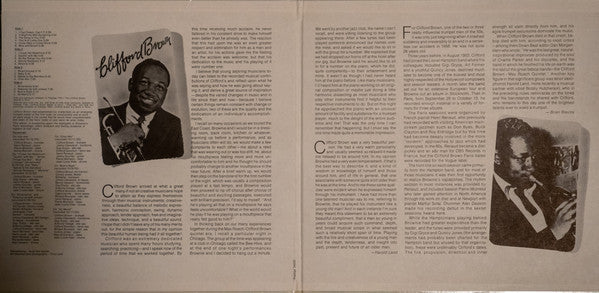 Clifford Brown - Clifford Brown In Paris (2xVinyl, LP, Compilation, Mono) Very Good Plus (VG+) / Good Plus (G+)