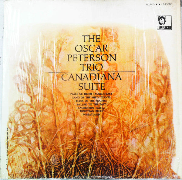 The Oscar Peterson Trio - Canadiana Suite (Vinyl, LP, Stereo, Album)