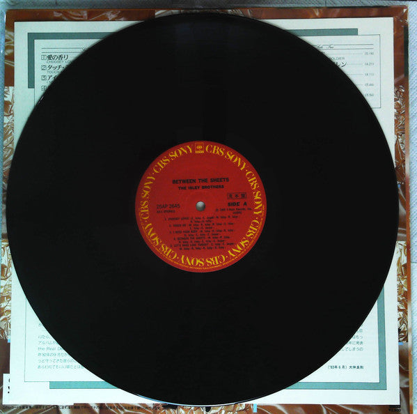 The Isley Brothers - Between The Sheets (Vinyl, LP, Album, Promo) Very Good Plus (VG+) / Very Good (VG)