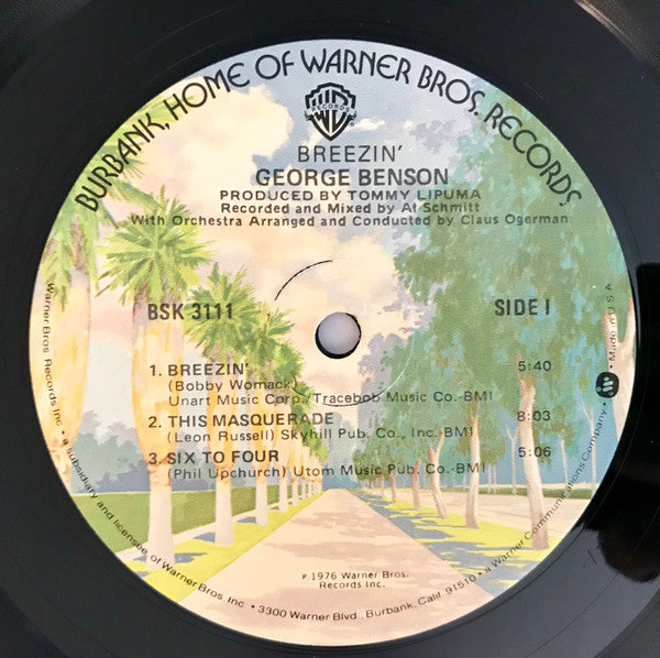 George Benson - Breezin' (Vinyl, LP, Album, Reissue) Good Plus (G+) / Good Plus (G+)