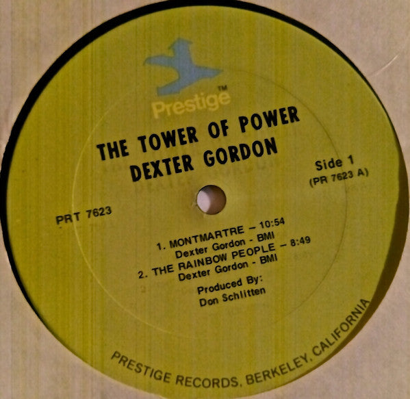 Dexter Gordon - The Tower Of Power! (Vinyl, LP, Album, Reissue) Very Good (VG) / Very Good (VG)