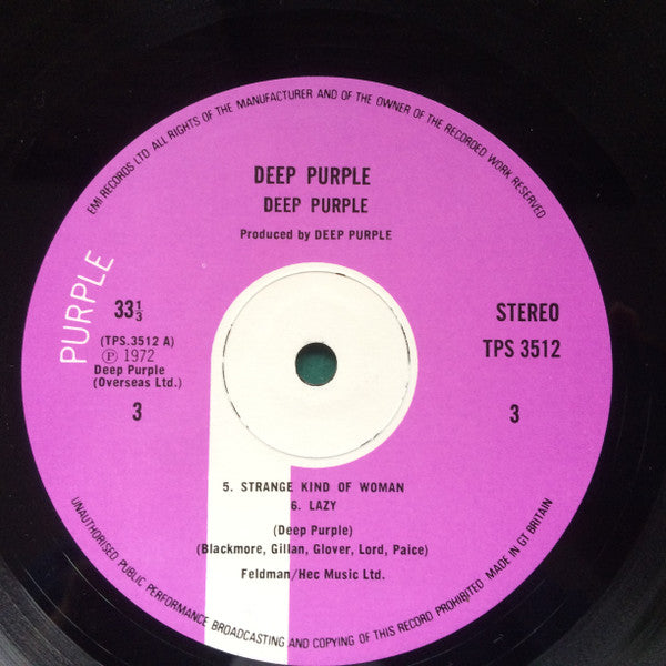 Deep Purple - Made In Japan (Vinyl, LP, Album, Stereo)