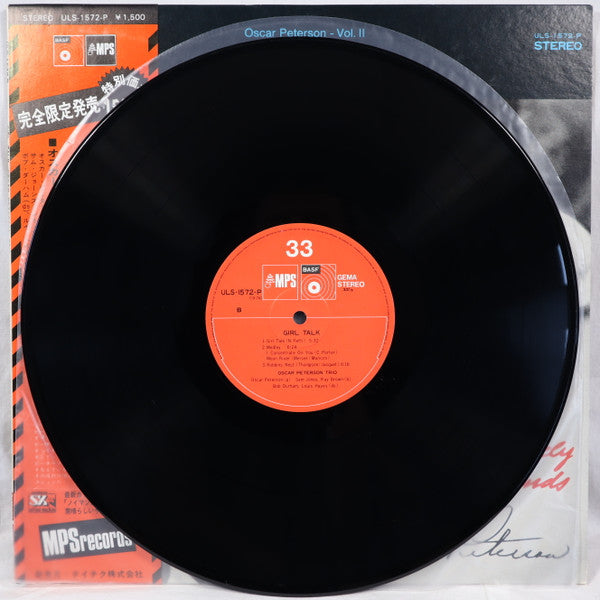 Oscar Peterson - Girl Talk (Vinyl, LP, Album, Limited Edition, Reis...