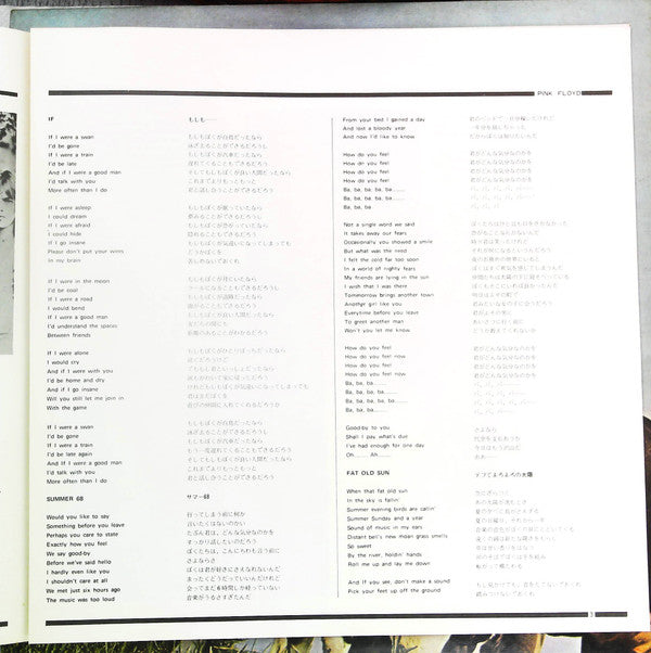 Pink Floyd - Atom Heart Mother = 原子心母 (Vinyl, LP, Album, Reissue) Near Mint (NM or M-) / Very Good (VG)