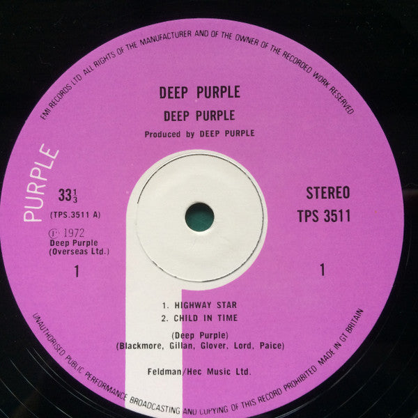 Deep Purple - Made In Japan (Vinyl, LP, Album, Stereo)