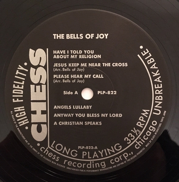 Bells Of Joy - The Bells Of Joy (Vinyl, LP, Album, Reissue, Mono) Very Good Plus (VG+) / Good Plus (G+)