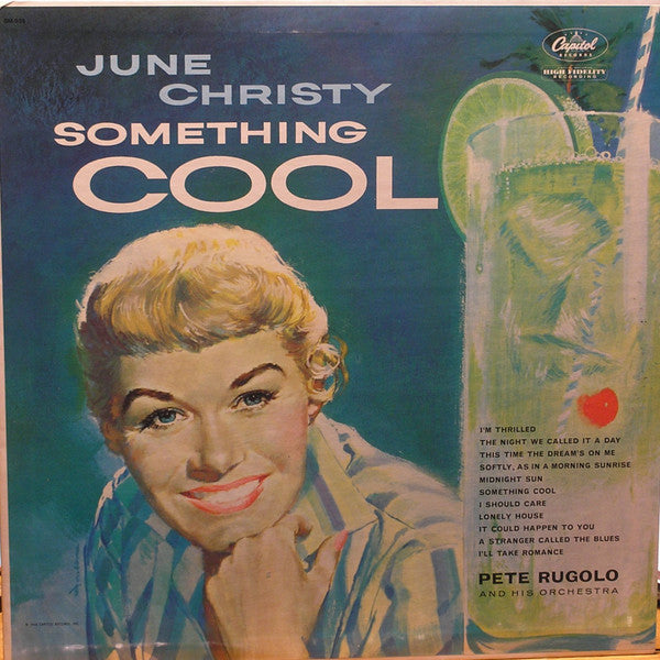 June Christy - Something Cool (Vinyl, LP, Album, Reissue, Stereo) Very Good (VG) / Very Good Plus (VG+)