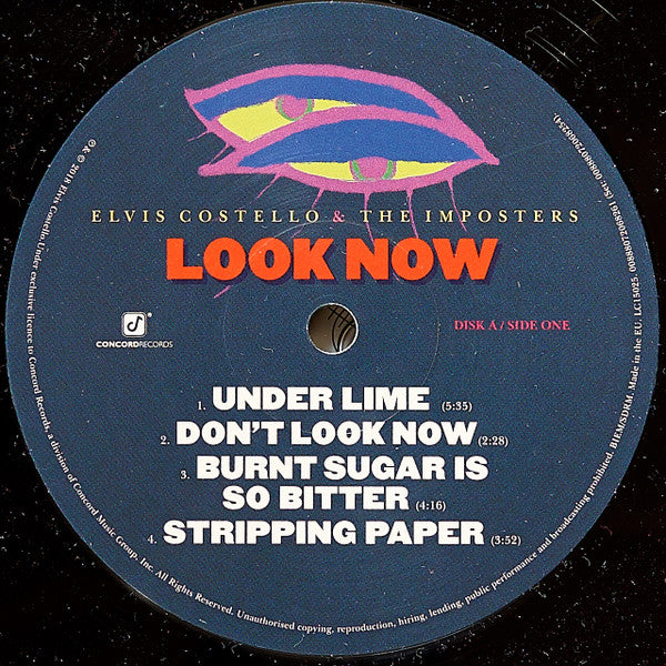Elvis Costello & The Imposters - Look Now (2xVinyl, LP, Album, Deluxe Edition) Very Good Plus (VG+) / Near Mint (NM or M-)