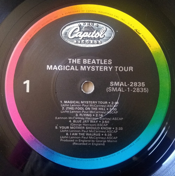 The Beatles - Magical Mystery Tour (Vinyl, LP, Album, Reissue, Stereo) Very Good (VG) / Very Good (VG)