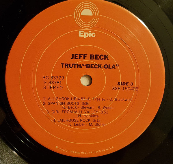 Jeff Beck - Truth/Beck-ola (Vinyl, LP, Compilation)
