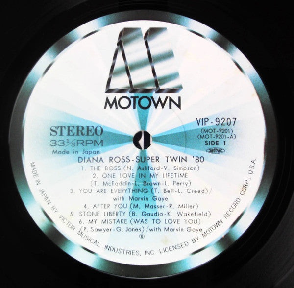Diana Ross - Diana Ross - Super Twin' 80 (2xVinyl, LP, Compilation) Very Good Plus (VG+) / Very Good (VG)