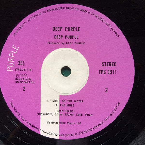 Deep Purple - Made In Japan (Vinyl, LP, Album, Stereo)