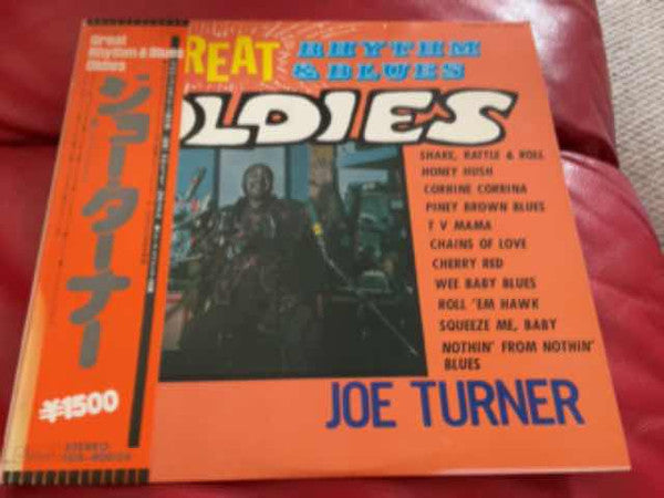 Big Joe Turner - Great Rhythm & Blues Oldies Volume 4 - Joe Turner (Vinyl, LP, Promo) Very Good Plus (VG+) / Very Good (VG)