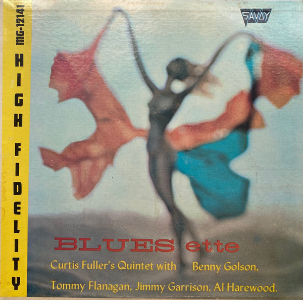 Curtis Fuller's Quintet - Blues-ette (Vinyl, LP, Album, Mono) Good Plus (G+) / Good Plus (G+)