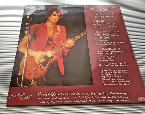 Ron Wood - I Can Feel The Fire (Vinyl, 12", 45 RPM, Maxi-Single, Stereo) Very Good (VG) / Very Good Plus (VG+)