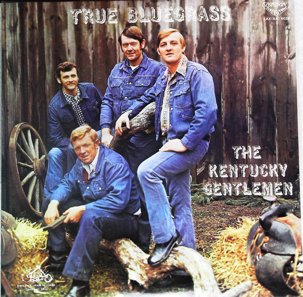 The Kentucky Gentlemen - True Bluegrass (Vinyl, LP) Very Good Plus (VG+) / Very Good (VG)