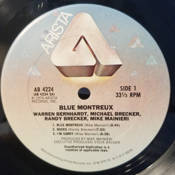 Blue Montreux - Blue Montreux (Vinyl, LP, Album) Good Plus (G+) / Good Plus (G+)