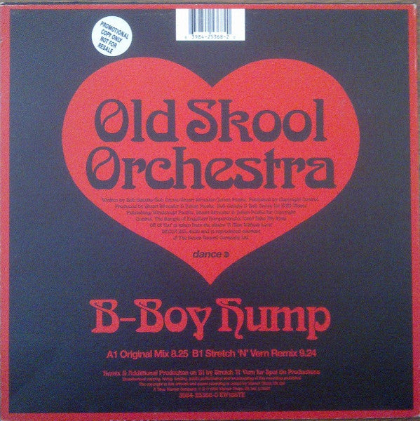 Old Skool Orchestra - B-Boy Hump (Vinyl, 10", 33 ⅓ RPM, 45 RPM, Stereo) Good Plus (G+) / Very Good (VG)