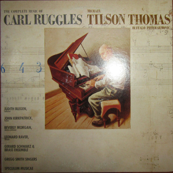 Carl Ruggles - The Complete Music Of Carl Ruggles (2xVinyl, LP, Stereo) Near Mint (NM or M-) / Very Good Plus (VG+)