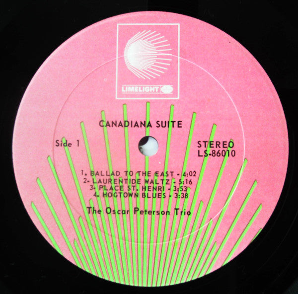 The Oscar Peterson Trio - Canadiana Suite (Vinyl, LP, Stereo, Album)