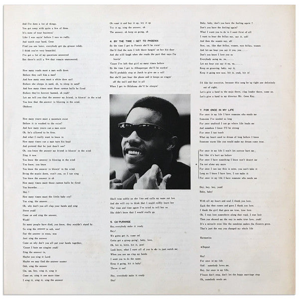Stevie Wonder - Stevie Wonder Live = スティービー・ワンダー・オン・ステージ (Vinyl, LP, Album) Good Plus (G+) / Good Plus (G+)
