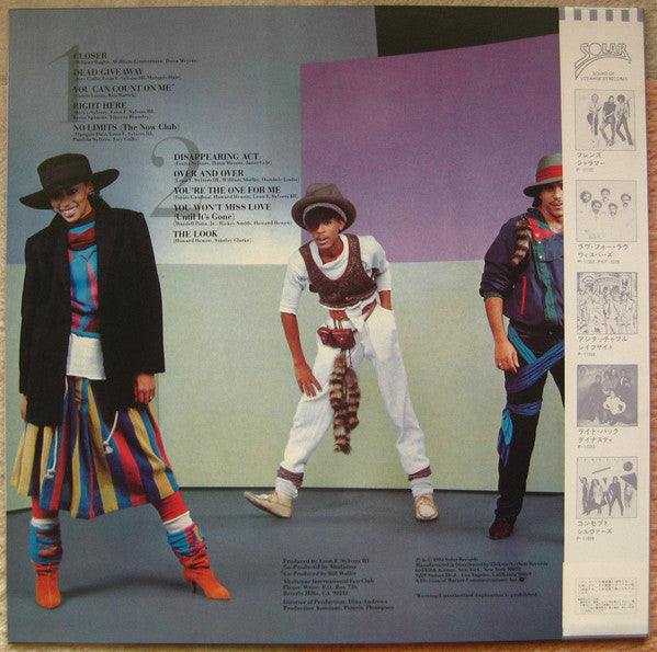 Shalamar - The Look (Vinyl, LP, Album) Very Good Plus (VG+) / Good Plus (G+)