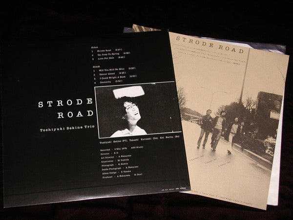 Toshiyuki Sekine Trio - Strode Road (Vinyl, LP, Stereo) Very Good Plus (VG+) / Very Good Plus (VG+)