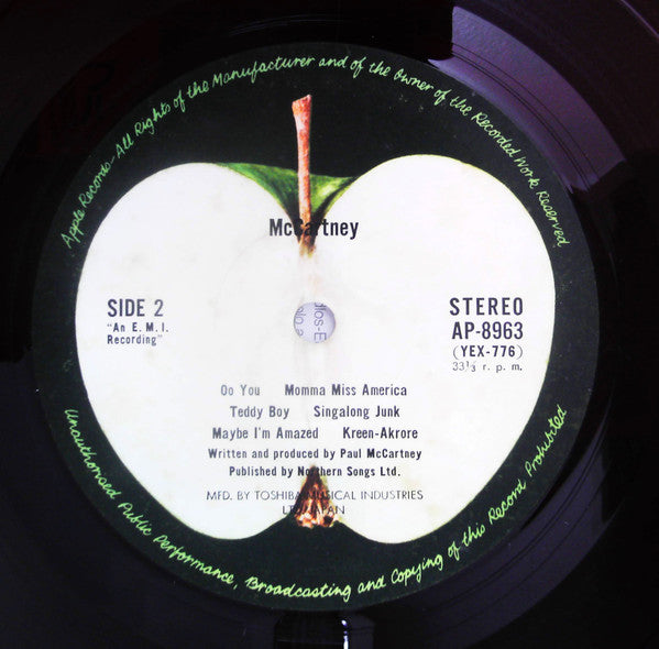Paul McCartney - McCartney (Vinyl, LP, Album)