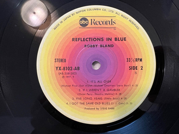 Bobby Bland - Reflections In Blue (Vinyl, LP, Album) Very Good Plus (VG+) / Good Plus (G+)