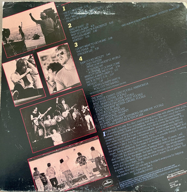 Southside Johnny & The Asbury Jukes - Live - Reach Up And Touch The Sky (2xVinyl, LP, Album) Very Good Plus (VG+) / Good Plus (G+)