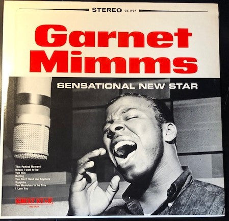 Garnet Mimms - Sensational New Star (Vinyl, LP, Compilation, Stereo) Good Plus (G+) / Good Plus (G+)