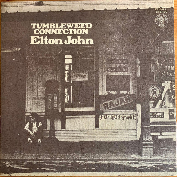 Elton John - Tumbleweed Connection (Vinyl, LP, Album, Reissue) Very Good (VG) / Very Good Plus (VG+)